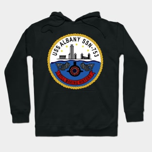 USS Albany (SSBN 753) wo Txt Hoodie